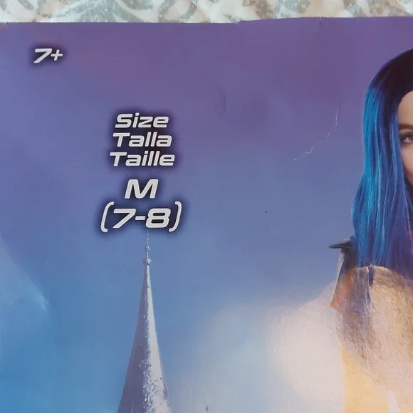 Disney Descendants 3 Evie Costume - Red, Blue, Black - Picture 4 of 15